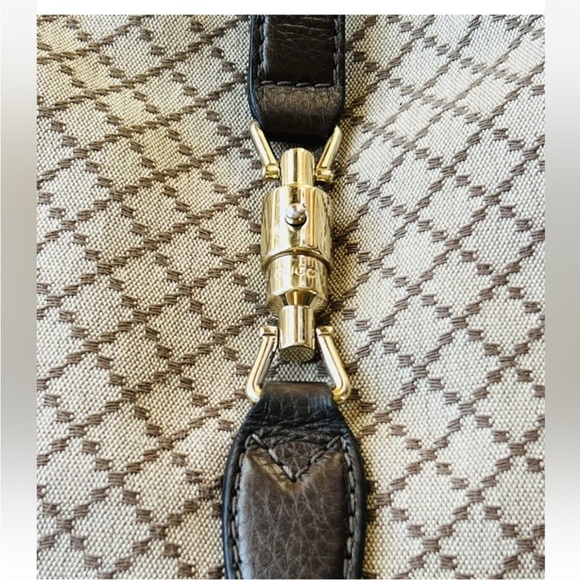 Gucci Jackie Diamanté Shoulder Bag Bamboo Tassels Gorgeous ✨ - Picture 5 of 13